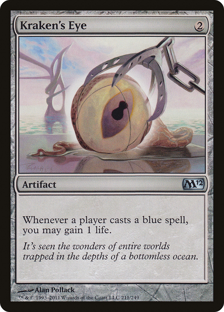 Kraken's Eye (M12-211) [Magic 2012] MTG Single Wizards of the Coast