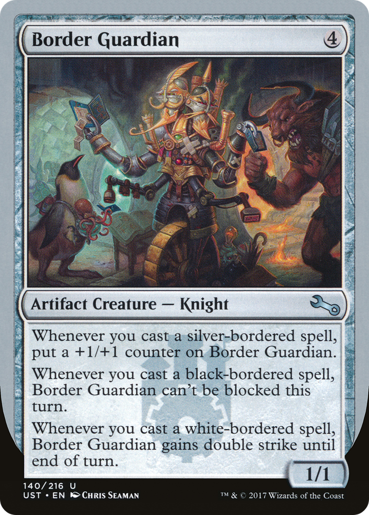 Border Guardian (UST-140) [Unstable] MTG Single Wizards of the Coast