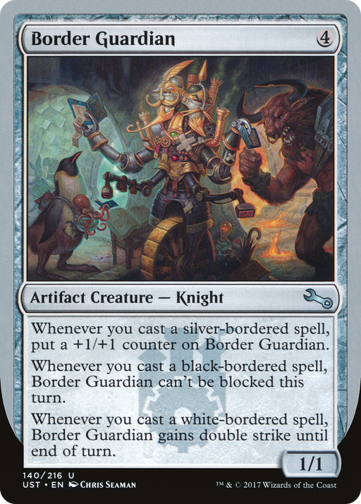 Border Guardian (UST-140) [Unstable] MTG Single Wizards of the Coast