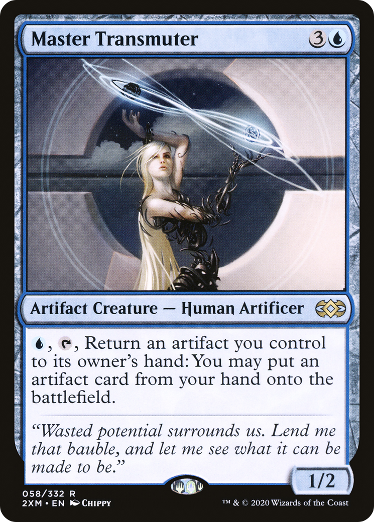 Master Transmuter (2XM-058) [Double Masters] MTG Single Wizards of the Coast