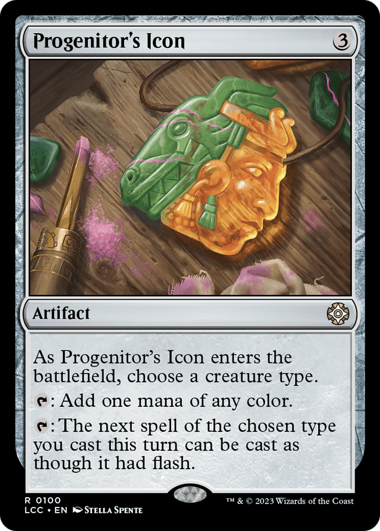 Progenitor's Icon (LCC-100) [The Lost Caverns of Ixalan Commander] MTG Single Wizards of the Coast