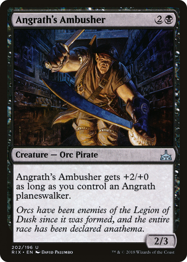 Angrath's Ambusher (RIX-202) [Rivals of Ixalan] MTG Single Wizards of the Coast
