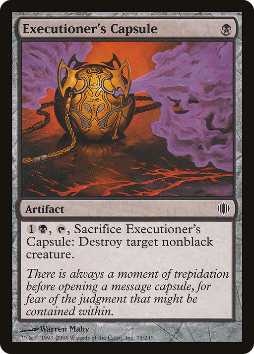 Executioner's Capsule (ALA-075) [Shards of Alara] MTG Single Wizards of the Coast