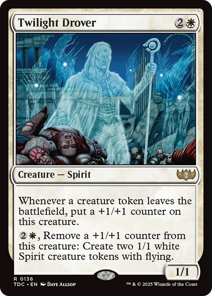 Twilight Drover (TDC-136) [Commander: Tarkir: Dragonstorm] MTG Single Wizards of the Coast