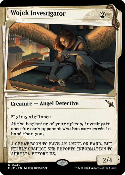 Wojek Investigator (MKM-340) [Murders at Karlov Manor] (Showcase) Foil MTG Single Murders at Karlov Manor