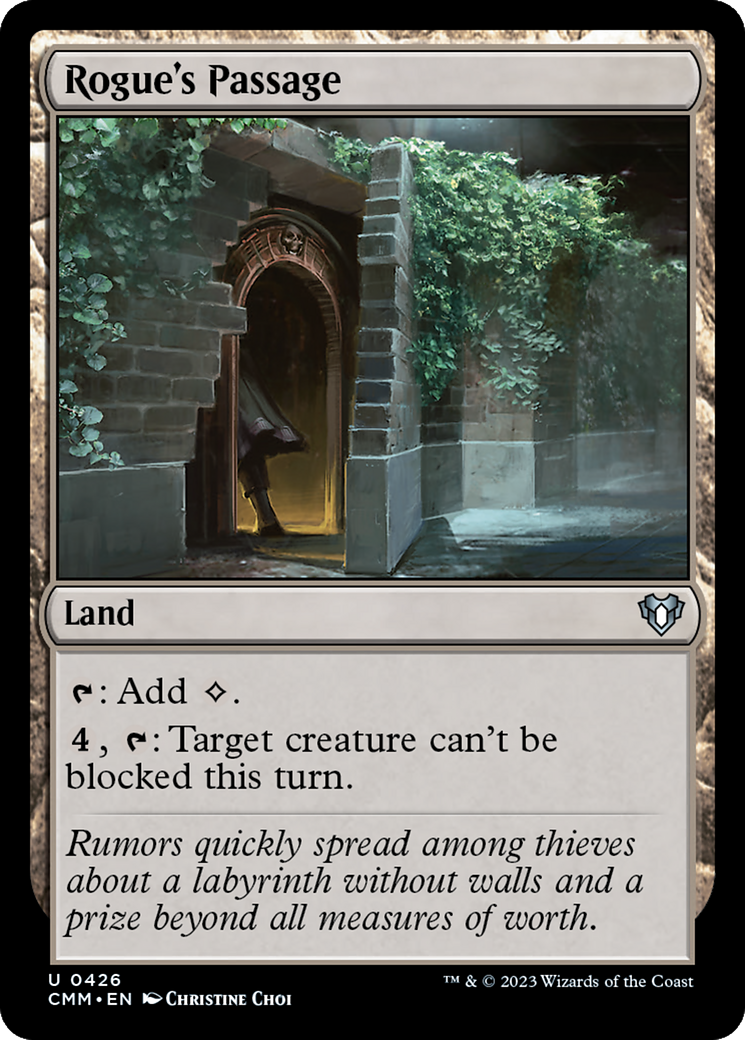 Rogue's Passage (CMM-426) [Commander Masters] MTG Single Wizards of the Coast