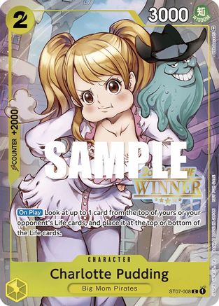 Charlotte Pudding (Online Regional 2023) [Winner] (ST07-008) [One Piece Promotion Cards] Foil One Piece Single Bandai