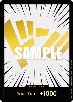 DON!! Card (Gold) [One Piece Promotion Cards] Foil One Piece Single Bandai