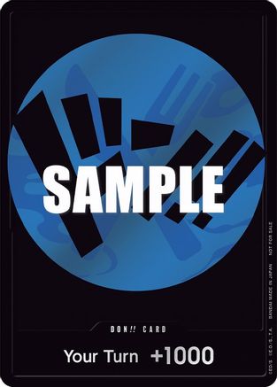 DON!! Card (Blue) [One Piece Promotion Cards] Foil One Piece Single Bandai