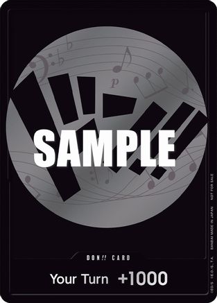DON!! Card (Silver) [One Piece Promotion Cards] Foil One Piece Single Bandai