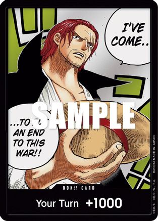 DON!! Card (Manga) [Paramount War] Foil One Piece Single Bandai
