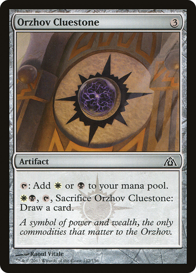 Orzhov Cluestone (DGM-142) [Dragon's Maze] MTG Single Wizards of the Coast