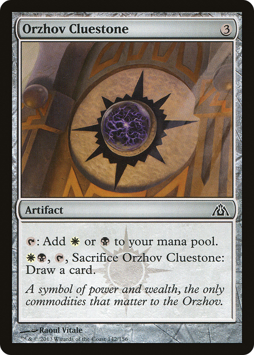 Orzhov Cluestone (DGM-142) [Dragon's Maze] MTG Single Wizards of the Coast