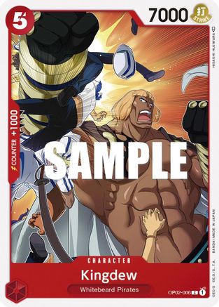 Kingdew (OP02-006) [Paramount War] One Piece Single Bandai