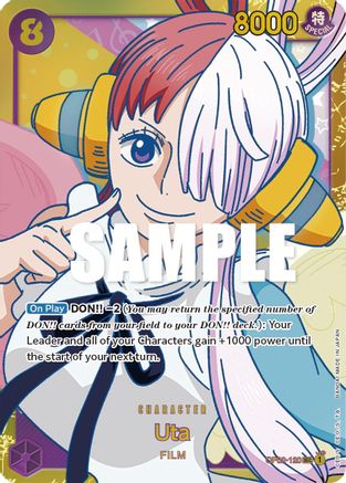 Uta (OP02-120) [Paramount War] Foil One Piece Single Bandai