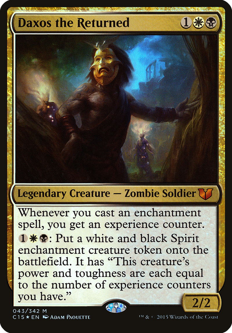 Daxos the Returned (Commander 2015) (OVER-043) [Oversized] Commander 2015 Oversized Foil MTG Single Wizards of the Coast