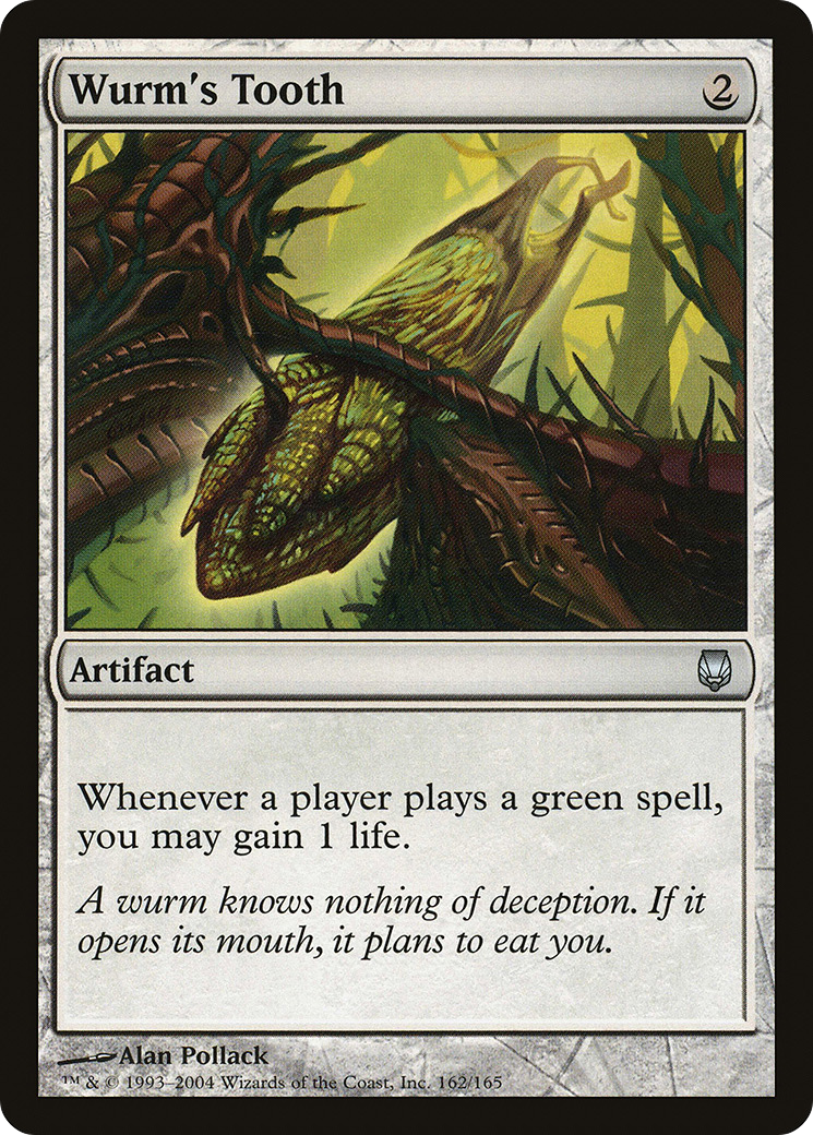 Wurm's Tooth (DST-162) [Darksteel] MTG Single Wizards of the Coast