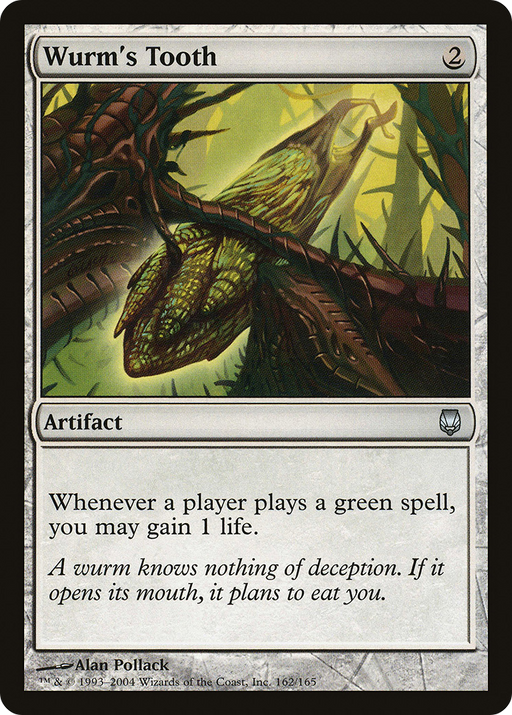 Wurm's Tooth (DST-162) [Darksteel] MTG Single Wizards of the Coast