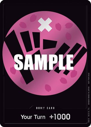 DON!! Card (Pink) [One Piece Promotion Cards] Foil One Piece Single Bandai