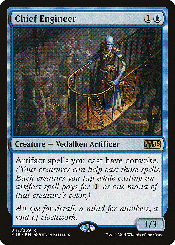 Chief Engineer (M15-047) [Magic 2015] MTG Single Wizards of the Coast