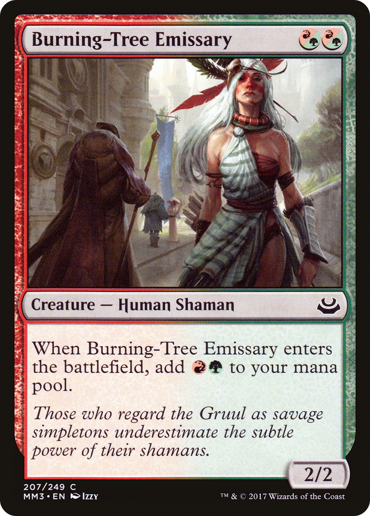 Burning-Tree Emissary (MM3-207) [Modern Masters 2017] Foil MTG Single Wizards of the Coast