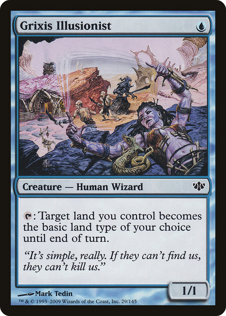 Grixis Illusionist (CON-029) [Conflux] MTG Single Wizards of the Coast