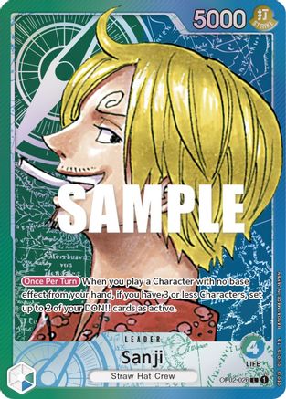 Sanji (Alternate Art) (OP02-026) [Paramount War] Foil One Piece Single Bandai