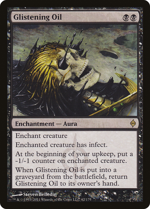 Glistening Oil (NPH-062) [New Phyrexia] MTG Single Wizards of the Coast