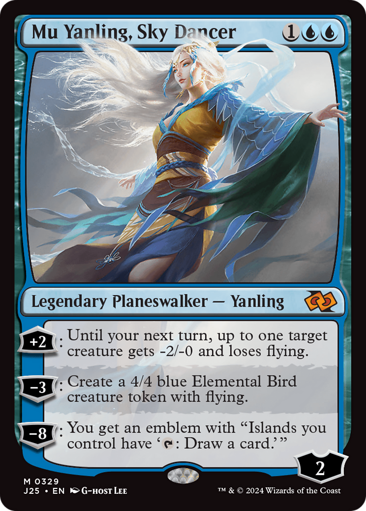 Mu Yanling, Sky Dancer (J25-329) [Foundations Jumpstart] MTG Single Wizards of the Coast