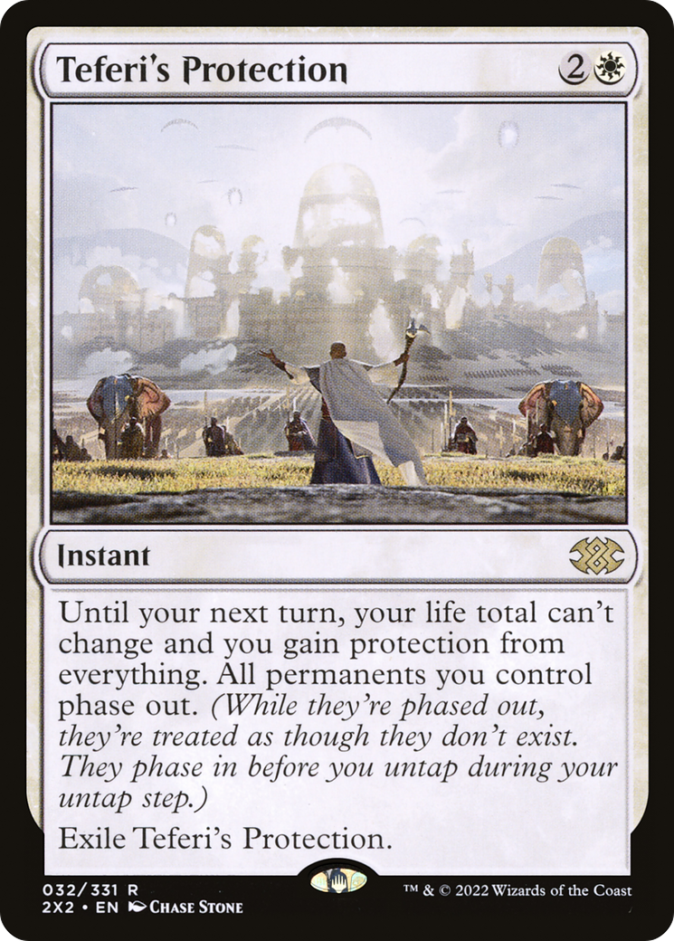 Teferi's Protection [Double Masters 2022] MTG Single Magic: The Gathering