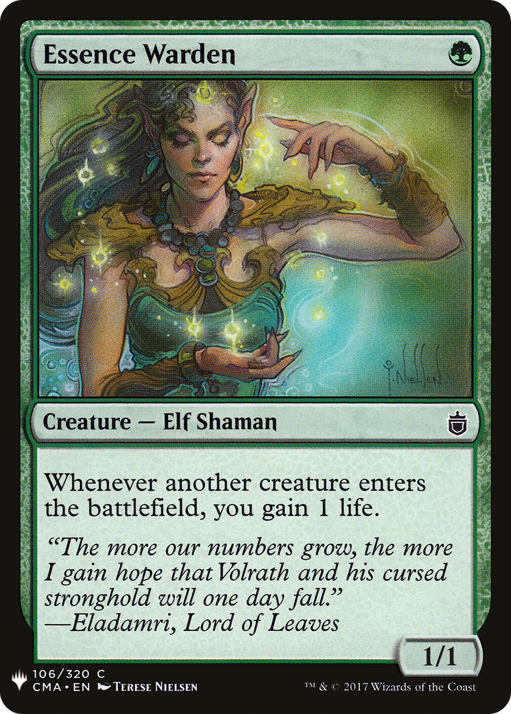 Essence Warden (LIST-106) [Mystery Booster] The List MTG Single Wizards of the Coast