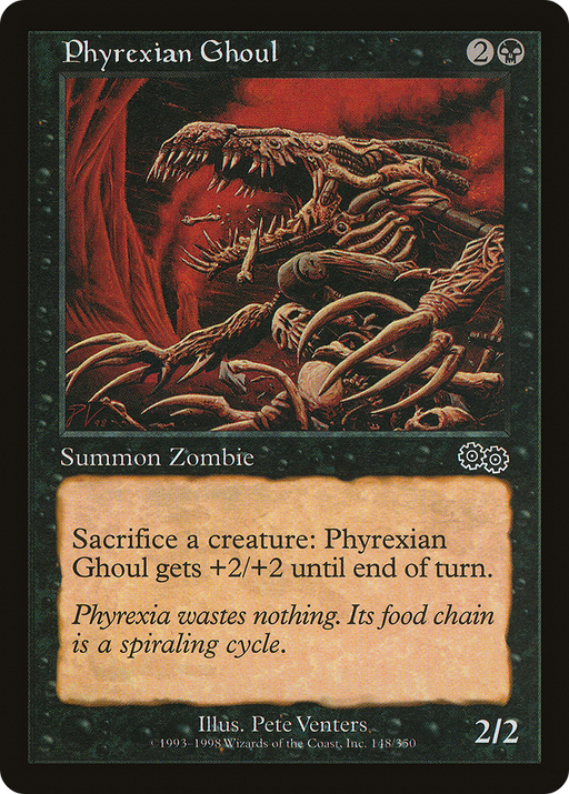 Phyrexian Ghoul (USG-148) [Urza's Saga] MTG Single Wizards of the Coast