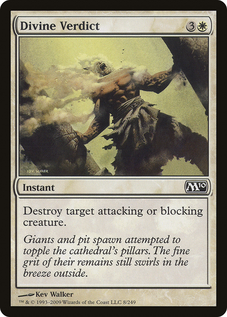 Divine Verdict (M10-008) [Magic 2010] MTG Single Wizards of the Coast