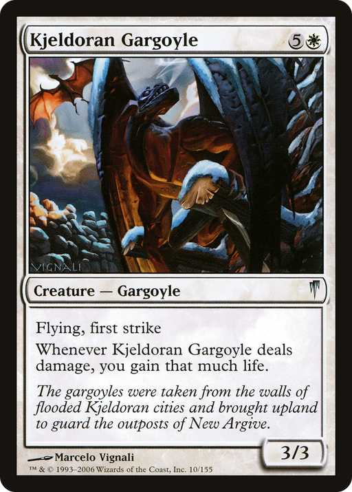 Kjeldoran Gargoyle (CSP-010) [Coldsnap] Foil MTG Single Wizards of the Coast