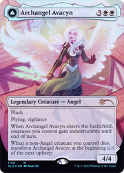 Archangel Avacyn (SLD-1156) [Secret Lair] Drop (Borderless) Foil MTG Single Wizards of the Coast