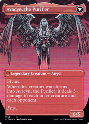 Archangel Avacyn (SLD-1156) [Secret Lair] Drop (Borderless) Foil MTG Single Wizards of the Coast