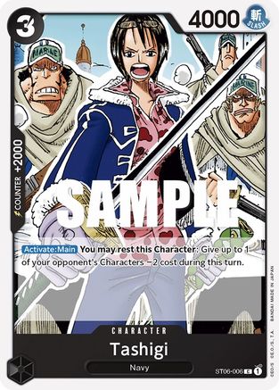 Tashigi (ST06-006) [Starter Deck 6: Absolute Justice] One Piece Single Bandai
