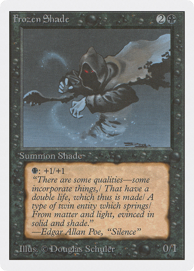 Frozen Shade (2ED-) [Oldschool] Unlimited Edition MTG Single Wizards of the Coast