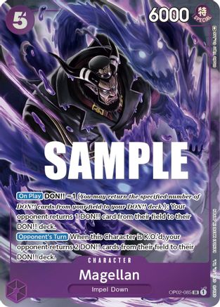 Magellan (085) (Alternate Art) (OP02-085) [Paramount War] Foil One Piece Single Bandai