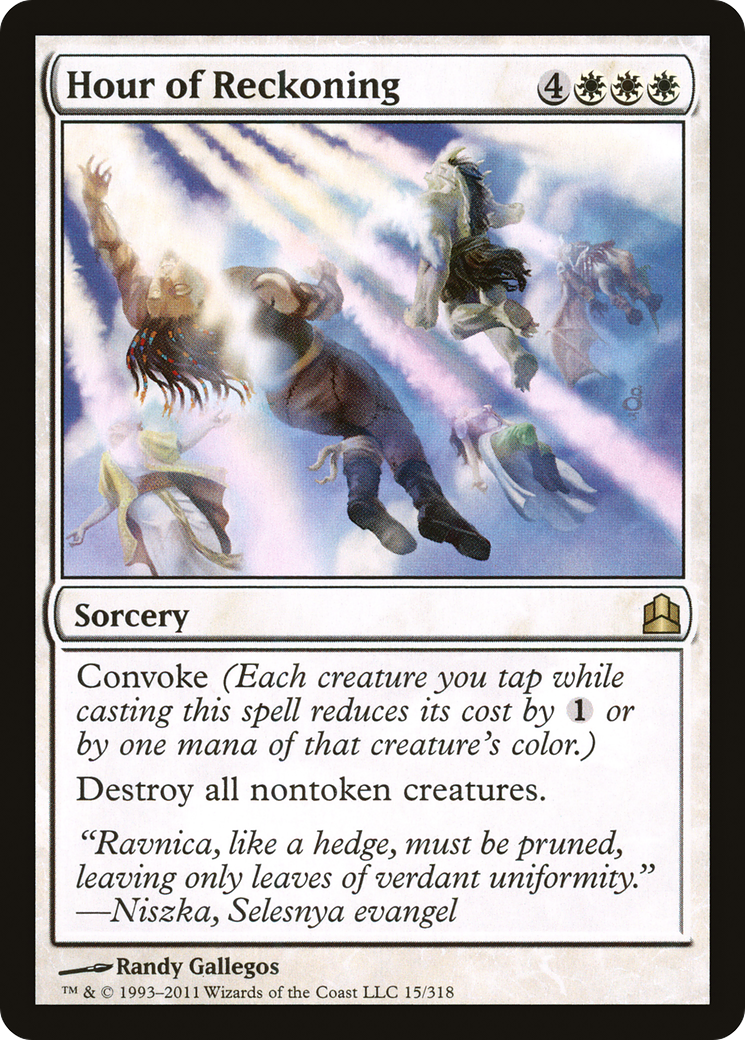 Hour of Reckoning (CMD-015) [Commander 2011] MTG Single Wizards of the Coast