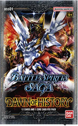 Battle Spirits Saga Dawn of History Booster Pack Battle Spirits Saga Bandai   