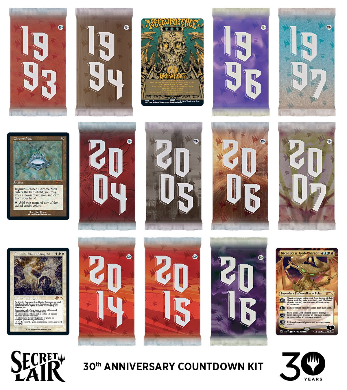 MTG Secret Lair: Drop Series - 30th Anniversary Countdown Kit