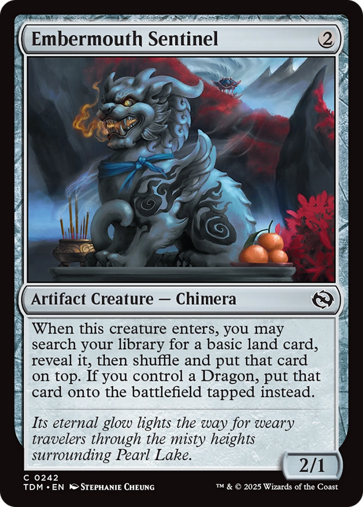 Embermouth Sentinel (TDM-242) [Tarkir: Dragonstorm] MTG Single Wizards of the Coast