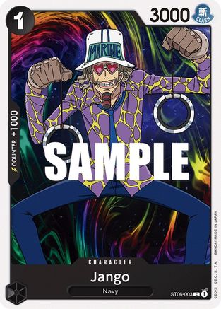 Jango (ST06-003) [Starter Deck 6: Absolute Justice] One Piece Single Bandai
