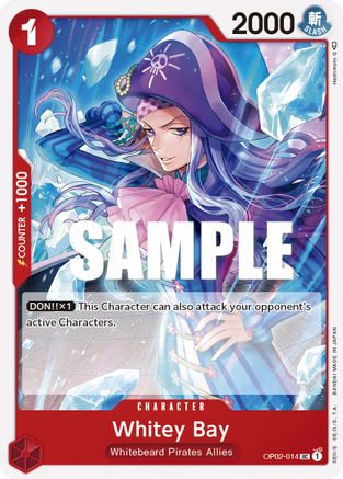 Whitey Bay (OP02-014) [Paramount War] One Piece Single Bandai