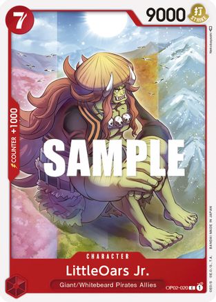 LittleOars Jr. (OP02-020) [Paramount War] One Piece Single Bandai