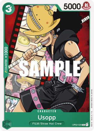Usopp (OP02-028) [Paramount War] One Piece Single Bandai