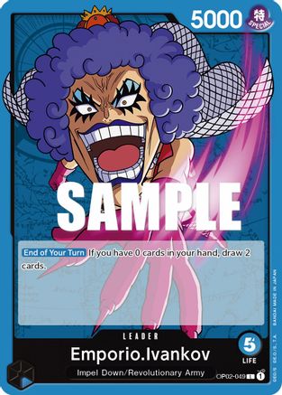 Emporio.Ivankov (049) (OP02-049) [Paramount War] One Piece Single Bandai