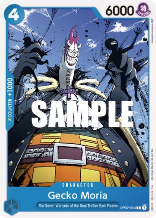 Gecko Moria (OP02-054) [Paramount War] One Piece Single Bandai