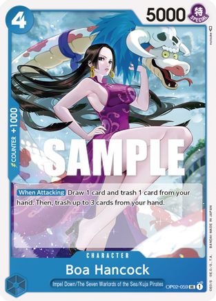 Boa Hancock (OP02-059) [Paramount War] One Piece Single Bandai